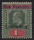 Neue Hebriden 1908 - Mi-Nr. 6 * - MH - Edward VII - Neufs