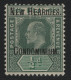Neue Hebriden 1908 - Mi-Nr. 1 * - MH - Edward VII - Ongebruikt