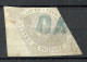 SCHWEIZ Switzerland 1865 Canton De Geneve Lettre De Voiture Imperforated O - 1843-1852 Timbres Cantonaux Et  Fédéraux