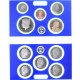 Monnaie, États-Unis, 2 Coffrets - 10 Monnaies, 2022, San Francisco, FDC - Proof Sets