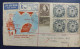 Australian Antarctic Territory: Letter Circulated From Australia To Brazil. Map, Fauna, Alligator. - Covers & Documents