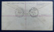 Australian Antarctic Territory: Letter Circulated From Australia To Brazil. Map, Fauna, Alligator. - Lettres & Documents