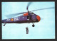 Sikorsky Helikopter Exercice De Sauvetage Photo Carte Foto Prentkaart Htje - Helicopters