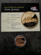 STATE QUARTER DOLLAR 1999 D NEW JERSEY / CUPRONICKEL DORURE OR 24 CARATS / USA - 1999-2009: State Quarters