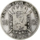 Monnaie, Belgique, Leopold II, 50 Centimes, 1898, TB, Argent - 50 Cents