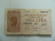 "BIGLIETTO DI STATO A CORSO LEGALE UNA LIRA" 1944 - Other & Unclassified
