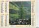 Calendrier-Almanach Des P.T.T 1987 Vallée Des Merveilles (06) Fenaison En Lozère -OLLER Département AIN-01-Référence 441 - Formato Grande : 1981-90