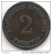 Empire 2 Pfennig 1874  C   Km 2    Fr+ - 2 Pfennig