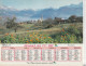 Calendrier-Almanach Des P.T.T 1987-Massif Des Aravis-Combloux (74) -OLLER Département AIN-01-Référence 440 - Formato Grande : 1981-90