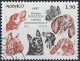 Monaco - 50. Internationale Hundeausstellung, Monte Carlo (MiNr: 1804/5) 1987 - Gest Used Obl - Oblitérés