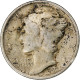 Monnaie, États-Unis, Mercury Dime, Dime, 1917, U.S. Mint, Philadelphie, TTB - 1916-1945: Mercury (kwik)