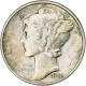 Monnaie, États-Unis, Mercury Dime, Dime, 1944, U.S. Mint, Philadelphie, SUP - 1916-1945: Mercury