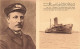 HISTOIRE - Le S. S. Brussels Renfloué Et Son Héroïque Capitaine Fryatt - Carte Postale Ancienne - History