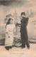 COUPLES - Je Garderai Ton Souvenir - Carte Postale Ancienne - Koppels