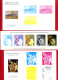 6 épreuves Couleur Sur Papier Gommé (Klimt-Greuze-Botticelli-Turner…) Etapes Successsives De L'impres. En Héliogravure - Documents De La Poste