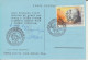 TIMBRE BELGE POSE SUR UNE CARTE POSTALE SOUVENIR "JEAN-FRANCOIS VONCK "      1992. - Souvenir Cards - Joint Issues [HK]