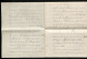 Indochine 1901 Dong Trieu Corps D'occupation Du Tonkin Pour Cherbourg  Avec Correspondance Intéressante Plusieurs Pages - Autres & Non Classés