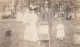 Kenosha Wisconsin, Family Portrait At Picnic Celebration In Park, Baby Carriage, C1910s Vintage Real Photo Postcard - Kenosha