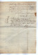 VP22.828 - MEAUX  X LAGNY - 2 Actes De 1816 Concernant M. HARROUARD, Marchand Boucher à LAGNY ...... - Manuscrits