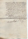 VP22.829 - LAGNY - Acte De 1822 - Entre Mme MORLET à PARIS & M. RIBERT à SAINT THIBAULT DES VIGNES ..... - Manuscrits