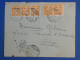 C SYRIE   BELLE LETTRE  O.M.F  1924  HALEP   SYRIE  +BANDE ET PAIRE  DE TAXES  SURCH. ROUGES +AFF. INTERESSANT + - Briefe U. Dokumente