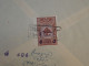 DE0  LIBAN   BELLE LETTRE CENSUREE GRAND HOTEL AIN SOFAR    1945 A VERSAILLES FRANCE  +TIMBRE FISCAL+AFF. INTERESSANT + - Covers & Documents