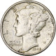 États-Unis, Dime, Mercury Dime, 1945, U.S. Mint, Argent, TTB, KM:140 - 1916-1945: Mercury (Mercurio)