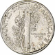 États-Unis, Dime, Mercury Dime, 1945, U.S. Mint, Argent, TTB, KM:140 - 1916-1945: Mercury (Mercurio)