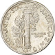 Monnaie, États-Unis, Mercury Dime, Dime, 1944, U.S. Mint, Philadelphie, TTB+ - 1916-1945: Mercury