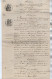 VP22.831  - SAINT JEAN D'ANGELY - 2 Actes De 1873 - M. PINEAU, Garçon D'Ecurie Contre M. JACQUES à LOIRE - Manuscrits