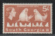 GEORGIE Du SUD (FALKLAND) - N°21 * (1963-69) 5s Brun-jaune - Georgia Del Sud