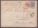 1895 (Apr 3) Envelope To Germany With 1887 1/2d Vermilion And 9d Purple & Blue Jubilees, Both With "THS & Co." Perfins - Cartas & Documentos