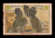 West African St. Estados De África Occidental 50 Francs ND (1958) Pick 1 Bc/Mbc F/Vf - États D'Afrique De L'Ouest