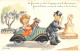 PIE-23-GOLL. 7506 : CARTE ILLUSTREE. HUMOUR. JANSER. SEXISME. FEMME AU VOLANT. AGENT DE POLICE - Janser