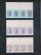 1967 Iran Persia Mohammad Reza Shah Coronation With Pair Top Sheet Margin Double Pair. Scott 1453-55 - Iran