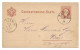 0152o: Altösterreichisches Gebiet Böhmen, Tachau 1881- Postkarte Nach Wien - ...-1918 Prefilatelia