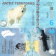 ARCTIC Territories 6 Polar Dollars 2013 UNC Polymer  SPECIMEN - Sonstige – Amerika