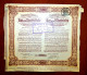 Société Générale Du Gaz Et De L 'Electricié De Bucarest 1909 Bond - Electricidad & Gas