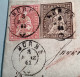 BÜREN 1861 (LU, BE, SO ??) Auf Frischen Seltenen Strubel R-Brief>Eberseken (Schweiz 1854 Lettre - Storia Postale