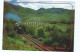 Postcard Glenfinnan Viaduct Posted Steam Engine West Highland Line - Ouvrages D'Art