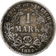 Monnaie, Empire Allemand, Wilhelm I, Mark, 1882, Karlsruhe, TTB, Argent, KM:7 - 1 Mark