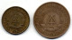 GERMAN DEMOCRATIC REPUBLIC, Set Of Two Coins 20 Pfennig, 5 Mark, Brass, Nickel-Bronze, Year 1969, KM # 11, 22.1 - Sonstige & Ohne Zuordnung