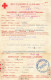 CROIX ROUGE GENEVE. MESSAGE ET REPONSE. 1943. EMA 1,50Fr. PARIS TUNISIE. POUR LE CHATELET. TAMPON CROIX ROUGE ALLEMANDE - Croix Rouge