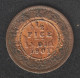 British India 1901 1/2 Pice Clash Die Coin VF+ Condition Rare - Sonstige – Asien