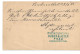 0152i: Altösterreichisches Gebiet Böhmen, Karolinenthal, Postkarte 1889 - Enveloppes