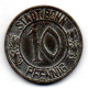 GERMANY, 10 Pfennig Token, Copper-Nickel, Year 1920 - 10 Rentenpfennig & 10 Reichspfennig