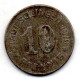 GERMANY, 10 Pfennig Token, Copper-Nickel, Year 1919 - 10 Rentenpfennig & 10 Reichspfennig