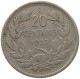 CHILE 20 CENTAVOS 1925 #s087 0601 - Chili