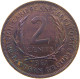 BRITISH CARIBBEAN TERRITORIES 2 CENTS 1961 #s085 0115 - Kolonies