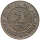 BELGIUM 5 CENTIMES 1862 #s087 0109 - 5 Cents